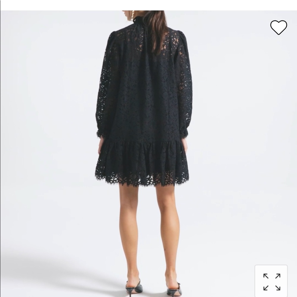 JCrew Ruffleneck Dress - Picture 2 of 6